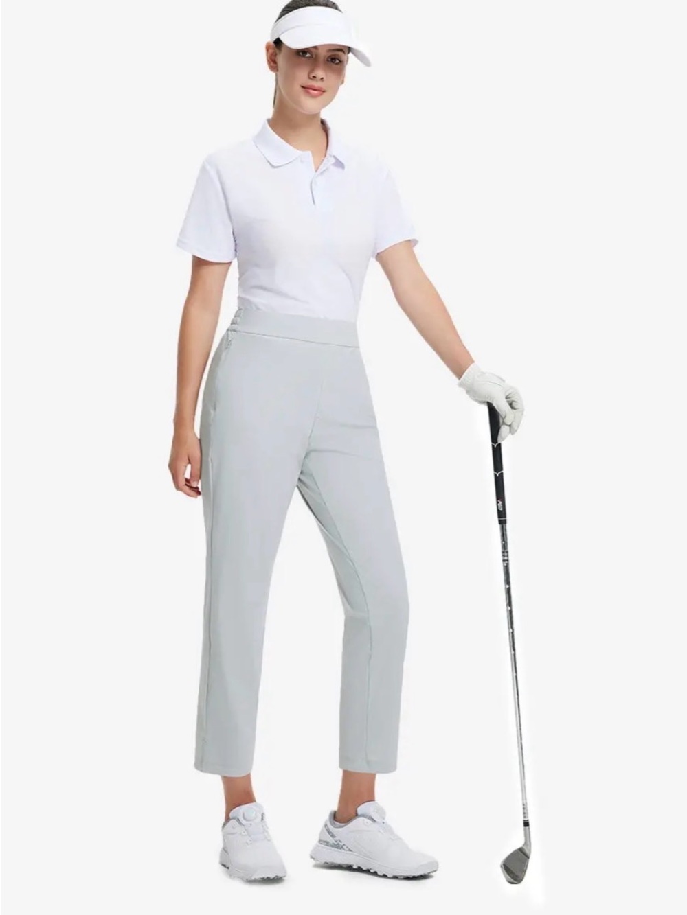 Women's 7/8 Ankle Golf Track Pants